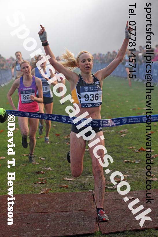 Senior and under-23 women, European Cross Country Trials, Sefton Park, Liverpool. Photo: David T. Hewitson/Sports for All Pics